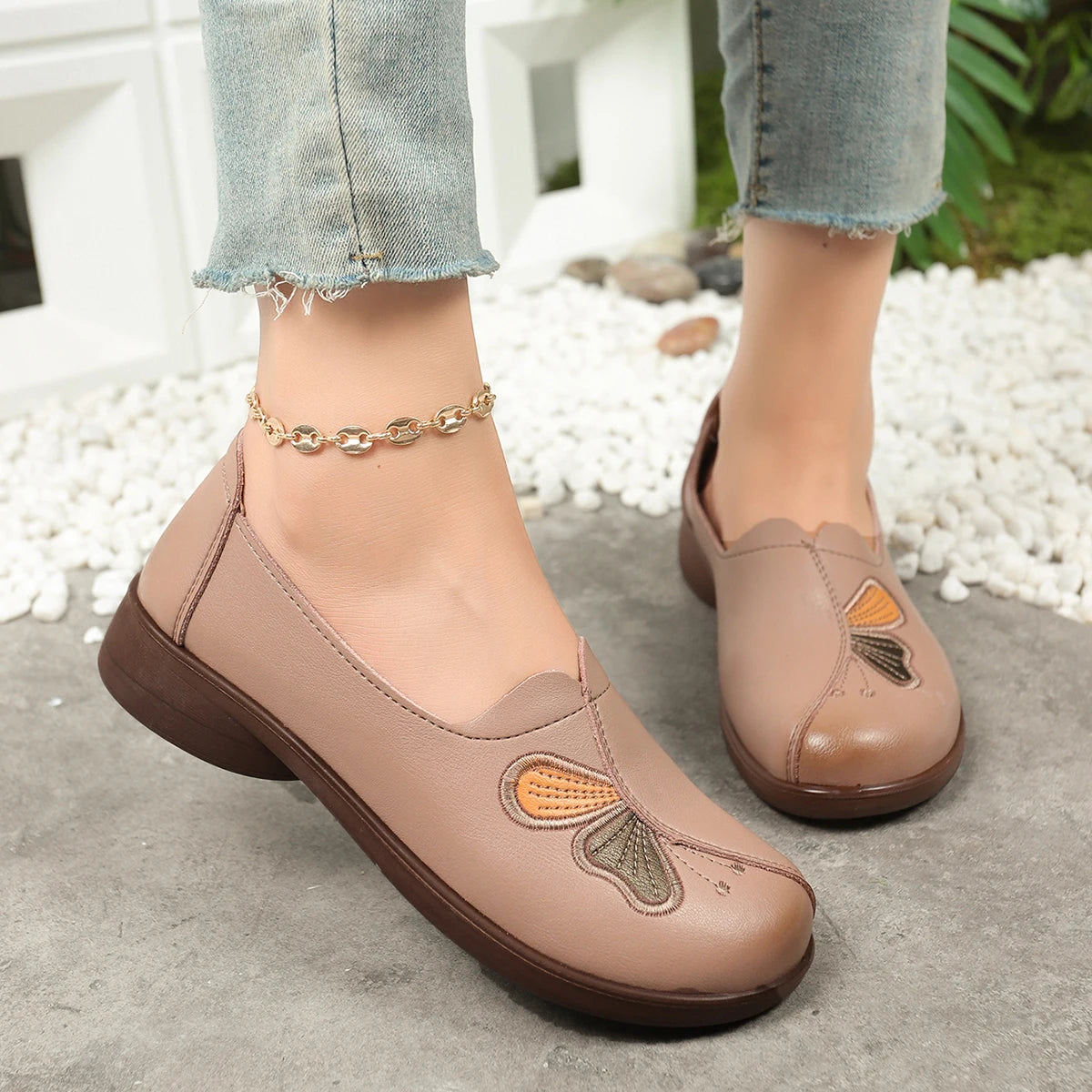 Women's Black Bow Flats